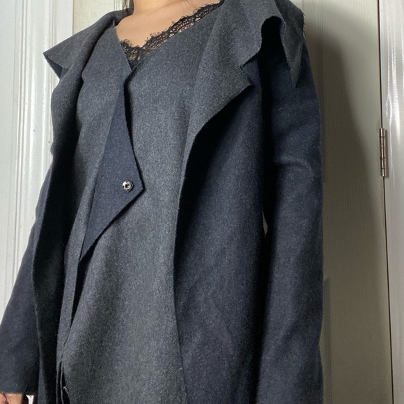 Osklen collection coat grey M jacket euc - Picture 2 of 15